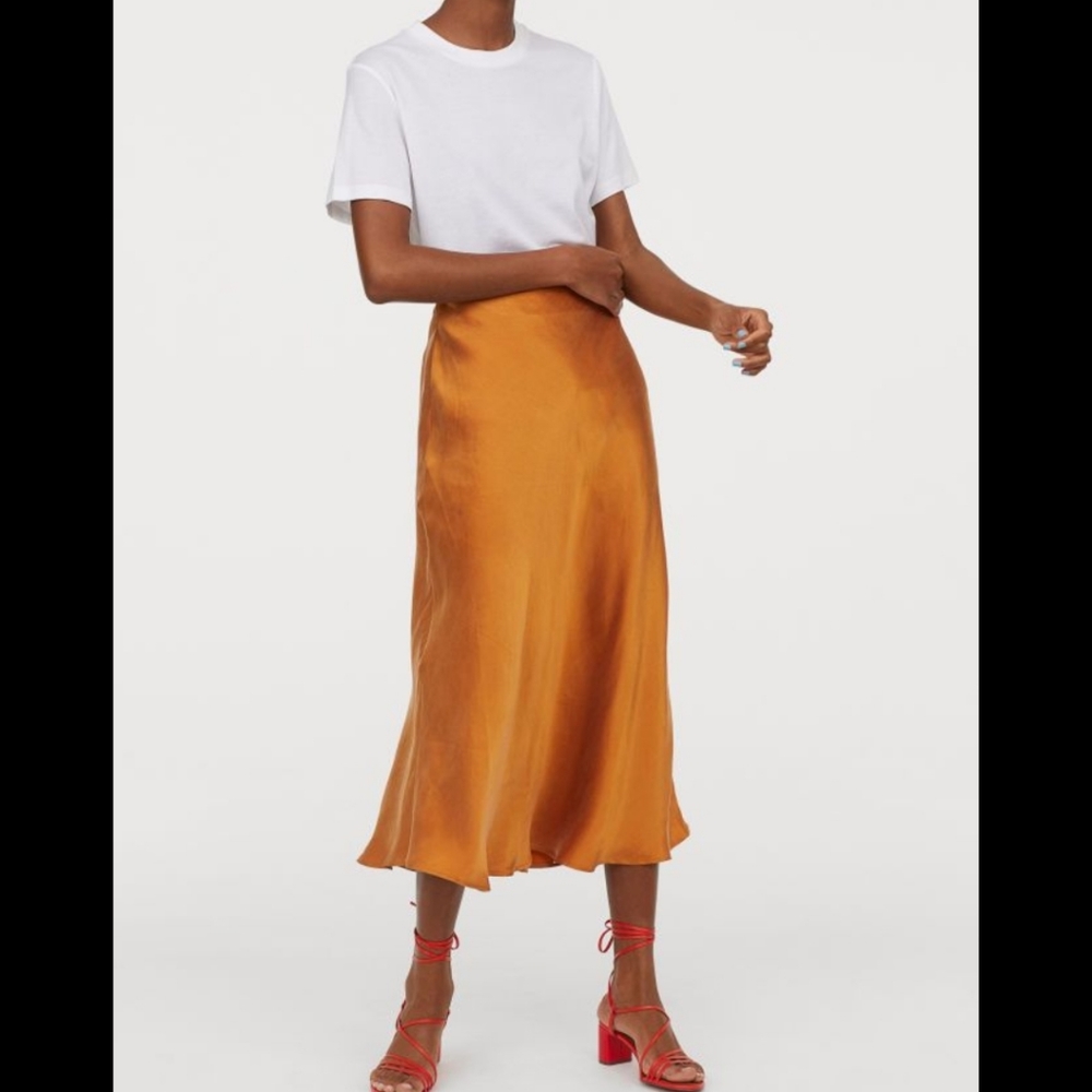 H&M conscious calf-length skirt